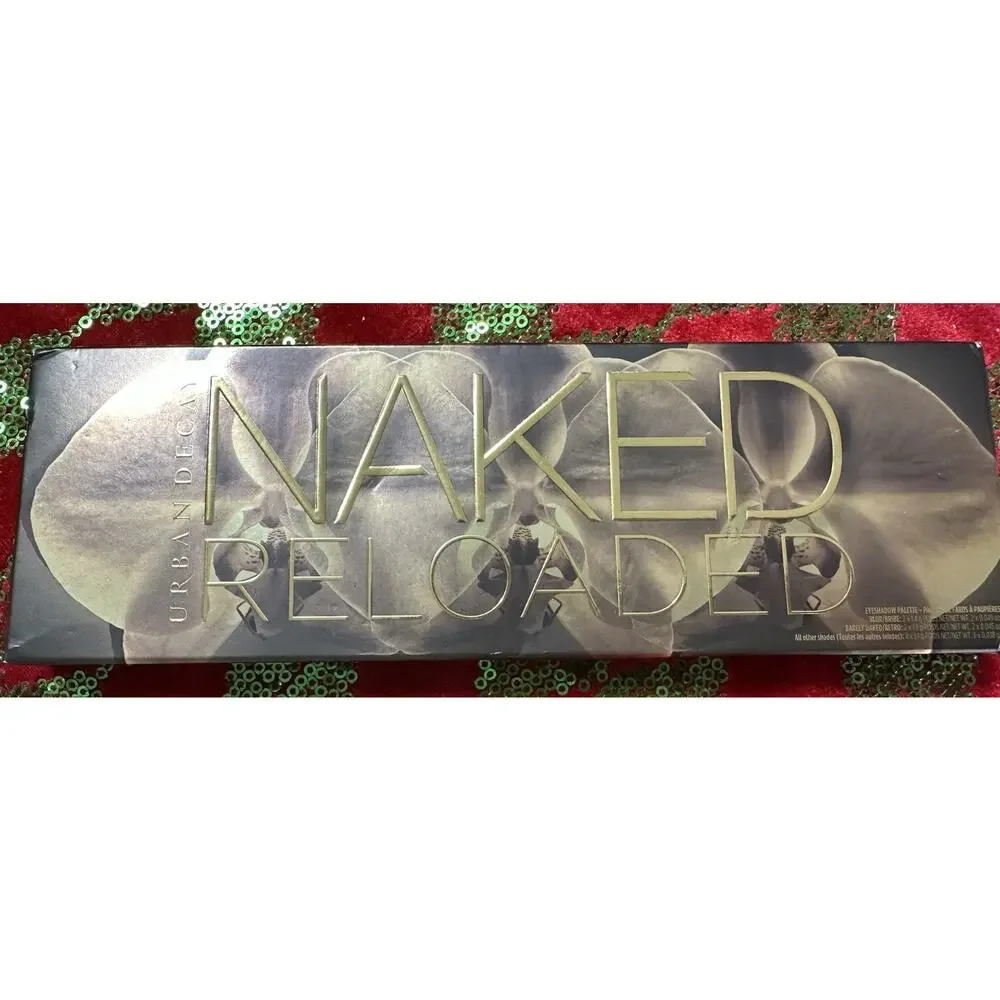 Urban Decay Naked Reloaded Eyeshadow Palette 12 Neutral Shades Authentic NEW